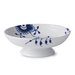 ブルーフルーテッド メガ ケーキディッシュ足付 17.5cm 1026444
