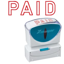 Xスタンパー ビジネス用キャップレス B型 赤 PAID X2-B-10052