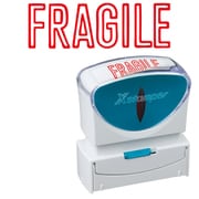 Xスタンパー ビジネス用キャップレス B型 赤 FRAGILE X2-B-10102