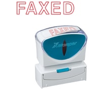 Xスタンパー ビジネス用キャップレス B型 赤 FAXED X2-B-13462