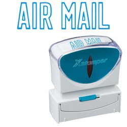 Xスタンパー ビジネス用キャップレス B型 藍 AIR MAIL X2-B-10013