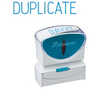 Xスタンパー ビジネス用キャップレス B型 藍 DUPLICATE X2-B-11123