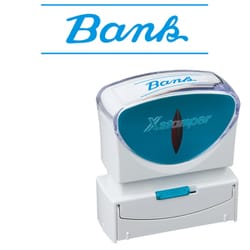 Xスタンパー ビジネス用キャップレス B型 藍 BANK X2-B-13193