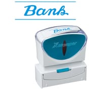 Xスタンパー ビジネス用キャップレス B型 藍 BANK X2-B-13193