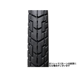 マルキン スタンダードタイヤ 自転車用タイヤ サイズ：W/O 24×1-3/8 色：黒 タイヤ 24X13/8 オールブラック