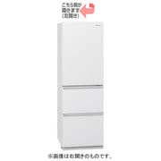 冷蔵庫（365L・左開き） 3ドア ガラスドア スノーホワイト NR-C372GNL-W