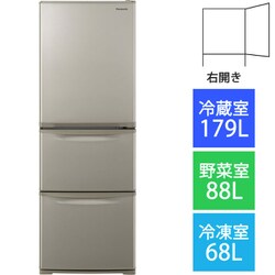 ヨドバシ.com - パナソニック Panasonic 冷蔵庫（335L・右開き） 3ドア 