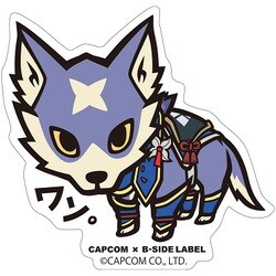 ヨドバシ Com カプコン Capcom Capcom B Side Labelステッカー モンスターハンター ワン キャラクターグッズ 通販 全品無料配達