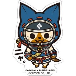 ヨドバシ Com カプコン Capcom Capcom B Side Labelステッカー モンスターハンター ニャ オトモ キャラクターグッズ 通販 全品無料配達