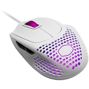 光学式スイッチ採用 ハニカムシェル超軽量つかみ持ちゲーミングマウス MM720 White MM-720-WWOL1