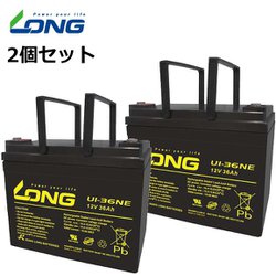 制御弁式鉛蓄電池 /2個セット U1-36NE