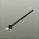 シーリングファン用延長パイプ 600mm 黒 DP-40335