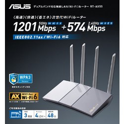 ASUS RT-AX55 ホワイト