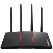Wi-Fiルーター Wi-Fi 6（11ax）対応 1201＋574Mbps デュアルバンド AiMesh搭載 ブラック [RT-AX55/B]