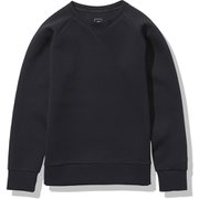 テックエアースウェットクルー Tech Air Sweat Crew NTW12197 ブラック(K) Lサイズ [アウトドア スウェット レディース]