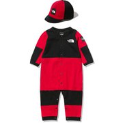 ベビーデナリコットンセット B Denali Cotton Set NTB12104 TNFレッド(TR) 70サイズ [アウトドア ロンパース キッズ]