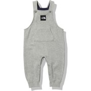 スウェットロゴオーバーオール B Sweat Logo Overall NBB32103 ミックスグレー(Z) 90サイズ [アウトドア パンツ ベビー]