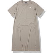 マタニティーショートスリーブワンピース Maternity S/S One Piece NTM12112 ミネラルグレー(MN) LXLサイズ [アウトドア カットソー レディース]