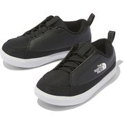 防水シューズ キッズ ベース キャンプ レース ウォータープルーフ スペシャルエディション K Base Camp Lace WP NFJ52194 TNFブラック×TNFホワイト(KW) 22cm