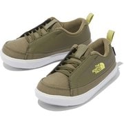 防水シューズ キッズ ベース キャンプ レース ウォータープルーフ K Base Camp Lace WP NFJ52194 ニュートープ×サルファースプリンググリーン(NS) 17cm