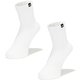 TNF オーガニック 2P ソックス TNF Organic 2P Socks NN82082 ホワイト(W) Mサイズ(25-27cm) [アウトドア ソックス]