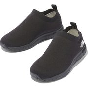 ベロシティ ニット ウォータープルーフ K Velocity Knit WP NFJ52197 TNFブラック×TNFホワイト(KW) 18cm [フィットネス キッズ用シューズ]