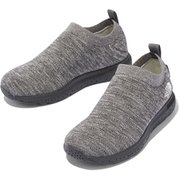 ベロシティ ニット ウォータープルーフ K Velocity Knit WP NFJ52197 ジンクグレー×TNFブラック(ZK) 17cm [フィットネス キッズ用シューズ]