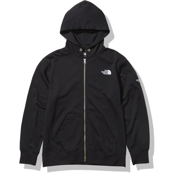 スクエアロゴフルジップ Square Logo Fullzip Nt ブラック K Lサイズ アウトドア スウェット パーカー メンズ