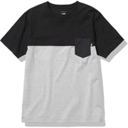 ショートスリーブツートーンポケットティー S/S 2 Tone Pocket Tee NT32062 (KZ)ブラック×ミックスグレー Sサイズ [アウトドア カットソー メンズ]