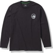 ロングスリーブハーフドームワンポイントティー L/S Half Dome One Point Tee NT32136 ブラック(K) Sサイズ [アウトドア カットソー メンズ]