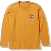 ロングスリーブハーフドームワンポイントティー L/S Half Dome One Point Tee NT32136 ライトエグズベランスオレンジ(LX) XLサイズ [アウトドア カットソー メンズ]