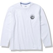 ロングスリーブハーフドームワンポイントティー L/S Half Dome One Point Tee NT32136 ホワイト(W) Mサイズ [アウトドア カットソー メンズ]