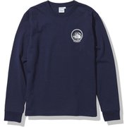 ロングスリーブハーフドームワンポイントティー L/S Half Dome One Point Tee NTW32136 TNFネイビー(NY) XLサイズ [アウトドア カットソー レディース]