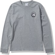 ロングスリーブハーフドームワンポイントティー L/S Half Dome One Point Tee NTW32136 ミックスグレー(Z) Sサイズ [アウトドア カットソー レディース]
