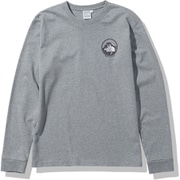 ロングスリーブハーフドームワンポイントティー L/S Half Dome One Point Tee NTW32136 ミックスグレー(Z) XLサイズ [アウトドア カットソー レディース]
