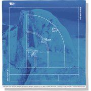 TNFブループリントバンダナ TNF Blue Print Bandana NN22003 ブループリント(BP) [スポーツウェアアクセサリ バンダナ]