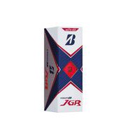 ゴルフボール TOUR B JGR（ツアービー ジェイジーアール） 3ピース マッドレッド 2021年モデル [1スリーブ 3球入]