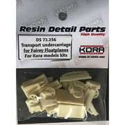 KORDS72256 フェアリー水上機用陸上牽引台車 [1/72 レジン製パーツ]