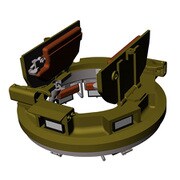 PZ35609 英・戦車用Mk.2型コマンダーキューポラー [1/35 レジン製ディティールアップパーツ]