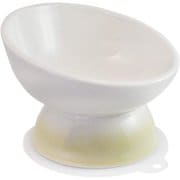 CHOB3 短頭犬用食器 アイボリー [ペット用フードボウル]