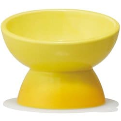 CHOB4 猫用食器 イエロー [ペット用フードボウル]