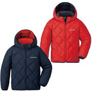 リバーシブル ダウンパーカ Kid's 100-120 キッズ ジャケット ダークネイビー×レッドブリック(DN/RB) 100cm 1101622