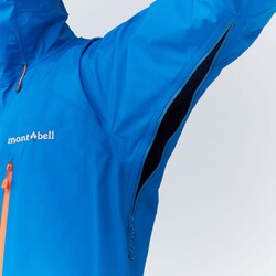 モンベル　ストリームパーカ Men's  Mサイズ　ブルー ストリームパーカ Men's | Montbell Europe