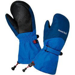 mont-bell 防寒グローブ 1118630 青 mont bell - モンベル mont-bell 日除け手袋クール シェイドカフ