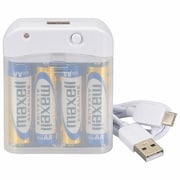 電池式充電器 スマートフォン用 USB Type-C MAV-LR03C-W