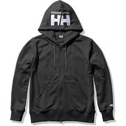 HHロゴフルジップスウェットフーディー HH Logo Full-zip Sweat Hoodie HE32122 ブラック(K) WLサイズ [アウトドア スウェット レディース]