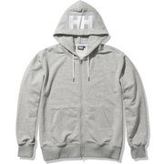 HHロゴフルジップスウェットフーディー HH Logo Full-zip Sweat Hoodie HE32122 ミックスグレー(Z) Mサイズ [アウトドア スウェット メンズ]