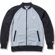 HHロゴスウェットトラックジャケット HH Logo Sweat Track Jacket HE32124 フォグブルー×ディープネイビー(FD) XLサイズ [アウトドア スウェット メンズ]