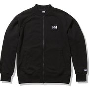 HHロゴスウェットトラックジャケット HH Logo Sweat Track Jacket HE32124 ブラック(K) Lサイズ [アウトドア スウェット メンズ]