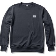 HHロゴスウェットクルー HH Logo Sweat Crew HE32125 ディープネイビー(DN) Mサイズ [アウトドア スウェット メンズ]